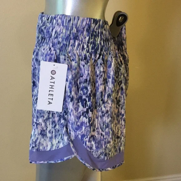 ATHLETA | HIGH RISE MESH RACER RUN 3" SHORT - Picture 7 of 16